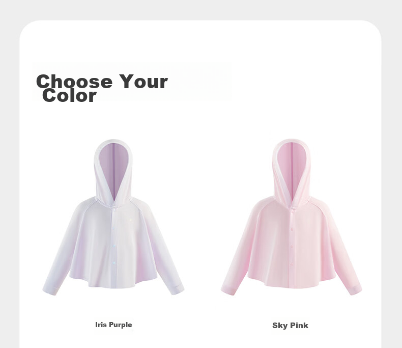 Babycare Kids Sun Protection Cape UV Protection Outdoor Clothing Beach Baby Sunscreen Clear Sky Pink 90 31