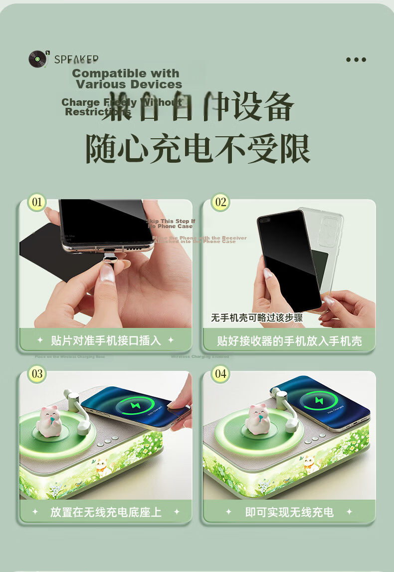 Wanhua Best Friend Birthday Gift for Women Practical Thoughtful Niche Premium Graduation Gift for Teacher Classmate Aromatherapy Bluetooth Speaker 2026 Latest Wireless Charging Sound System 12