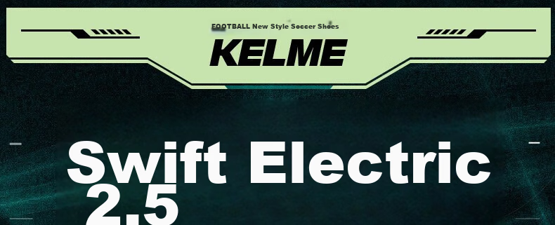 KELME Men's Adult Football Shoes Jidian 2.5MG Professional Anti-Slip Shock Absorption Breathable Training Cleats for Soccer and Ultimate Frisbee 1
