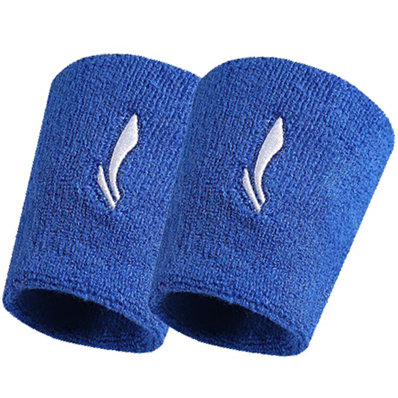 LI-NING Wristbands (2-Pack) Unisex Sports Fitness Basketball Sweat-Absorbing Extended Wrist Support Gloves for Training and Injury Protection