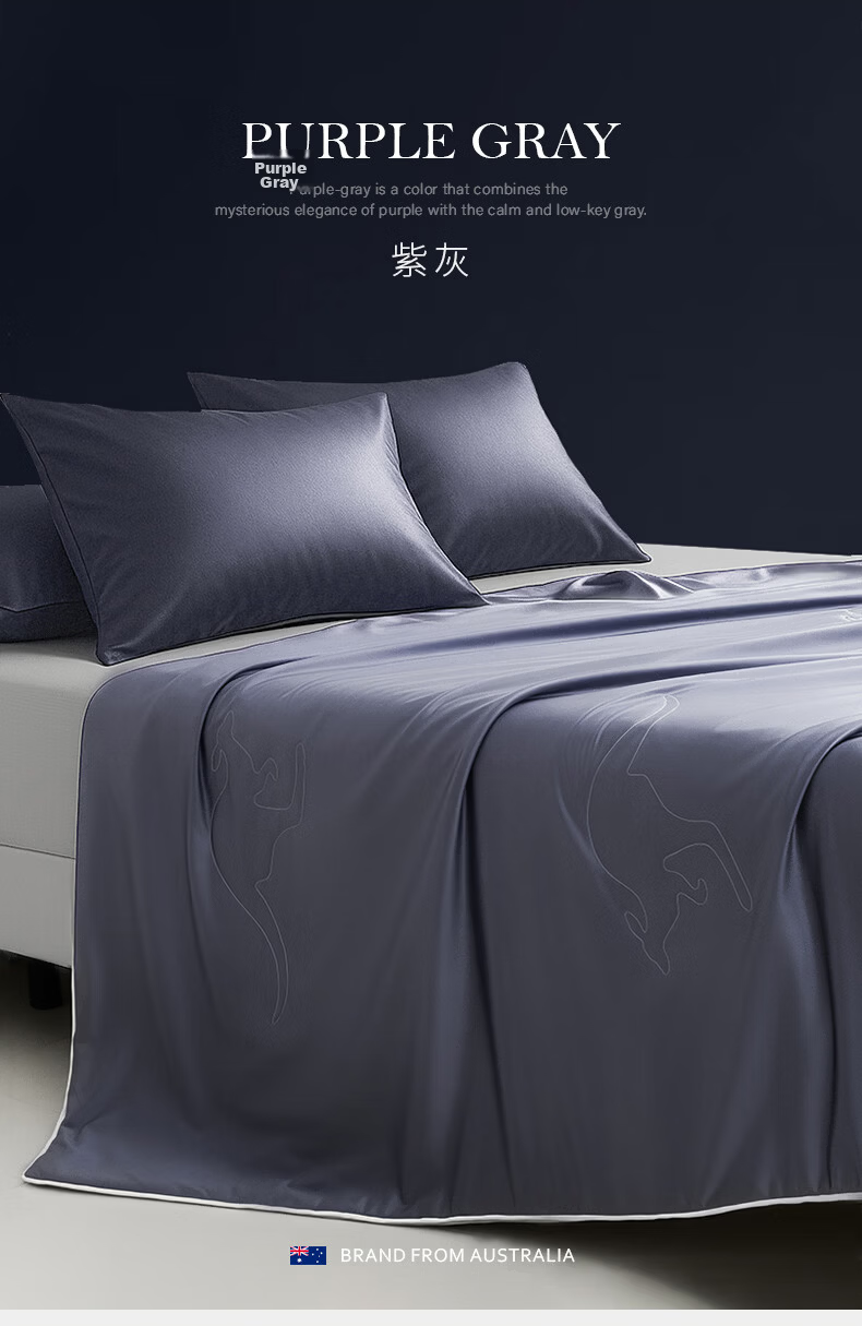 AusGolden Autley 7A Antibacterial Tencel Fiber Summer Quilt Baby-Grade Washable Machine Washable Dual-Sense Quilt 200*230cm 20