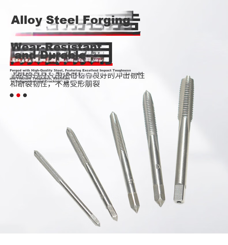 Meipai Manual Tap Wrench Hand Threading Tapping Tool Chuck Extended Adjustable Ratchet Tap Handle Tool 2