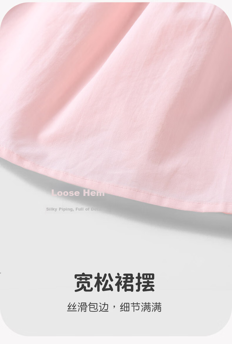 Youqi Baby Dress Summer Thin Girls Dress Toddler Girls Summer Flutter Sleeve Cute Outing Dress 5