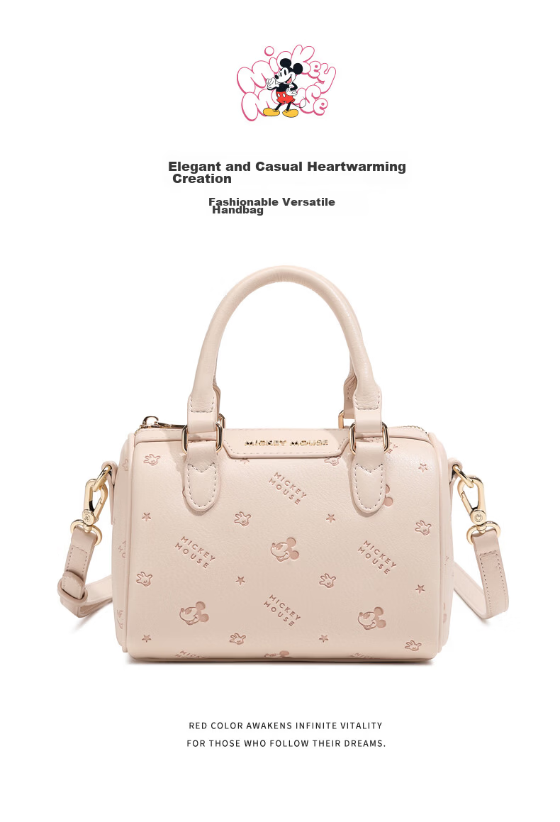 Disney Genuine Women's Crossbody Bag 2026 New Versatile Pink Shoulder Bag Birthday Gift for Girlfriend 3