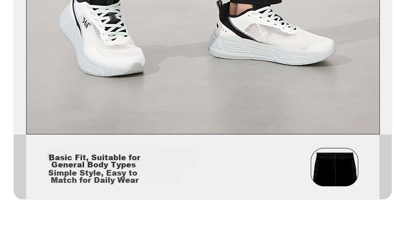 361° Men's Sports Pants Spring Summer Quick-Dry Running Casual Outdoor Cropped Loose Trousers 652624719-1 10