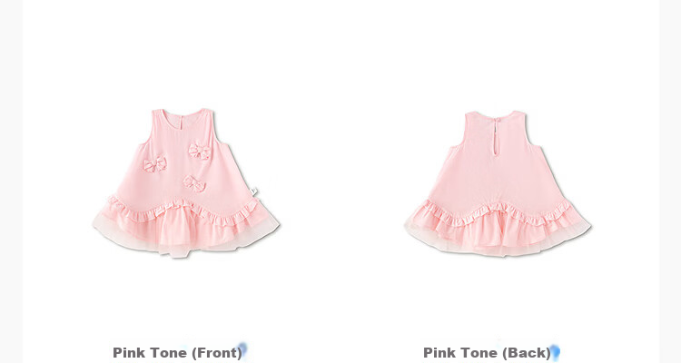 Balabala Baby Dress Infant Dress Children's Princess Dress 2026 New Summer Breathable Sweet Mesh Splicing 18