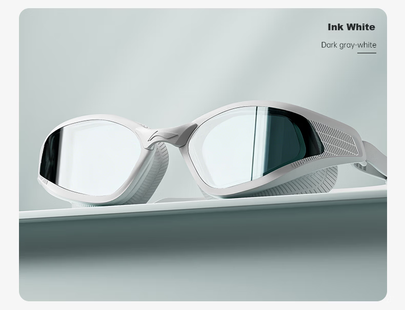 LI-NING Prescription Swimming Goggles HD Waterproof Anti-Fog Swim Cap Set Professional Swimming Glasses 13