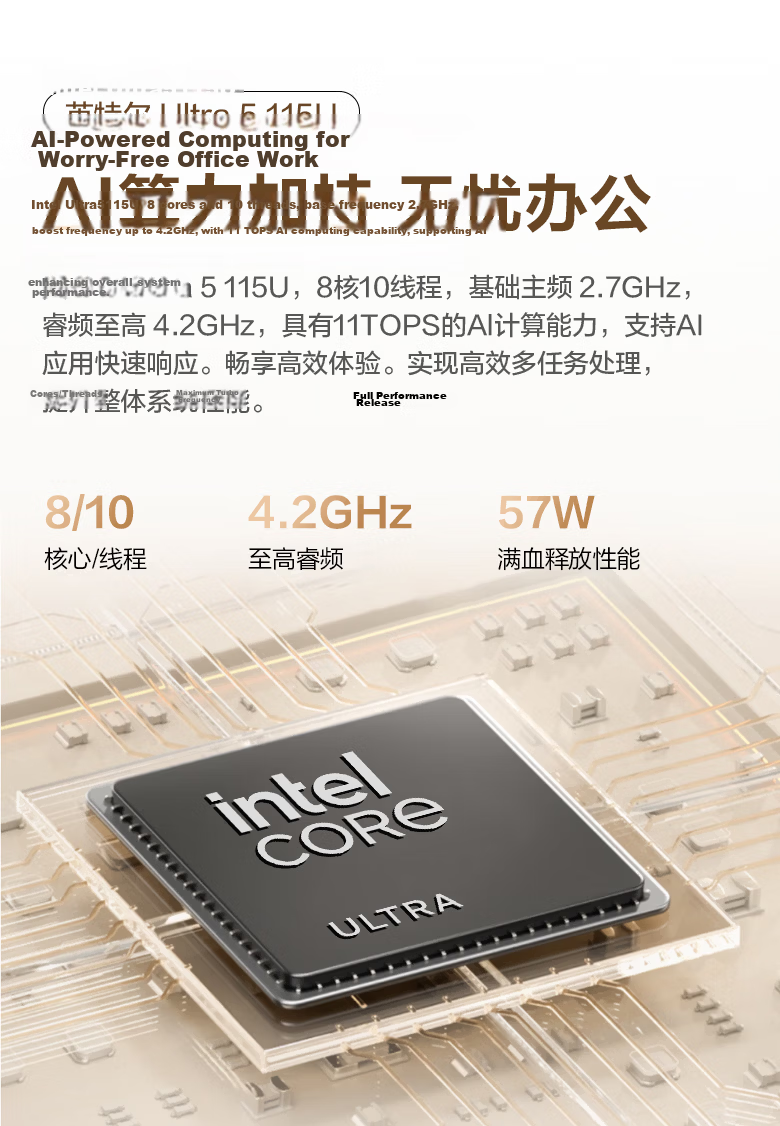 Yineng S200 Mini OpenClaw Desktop Office Computer (Ultra5 115U 16GB LPDDR5 512GB WIFI6) National Subsidy 3