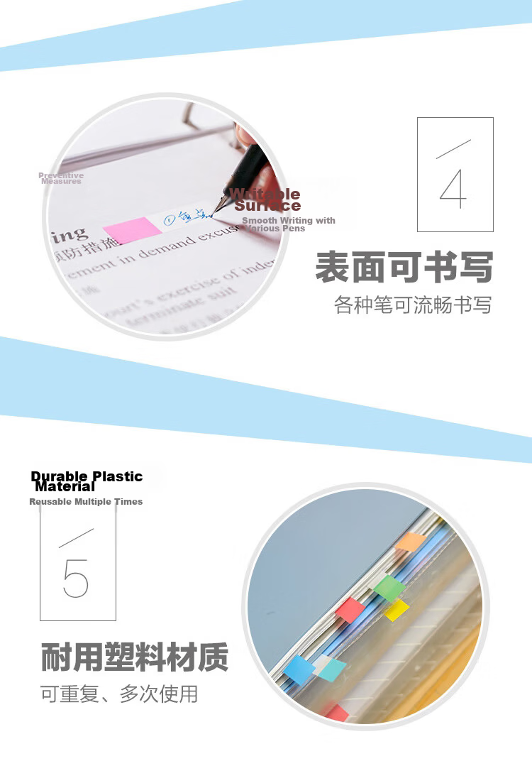 3M Post-it Notes Reminder Notes/Sticky Notes/Transparent Indicator Labels Office Supplies Study Stationery 680-2pk-3 Dispenser Labels 6
