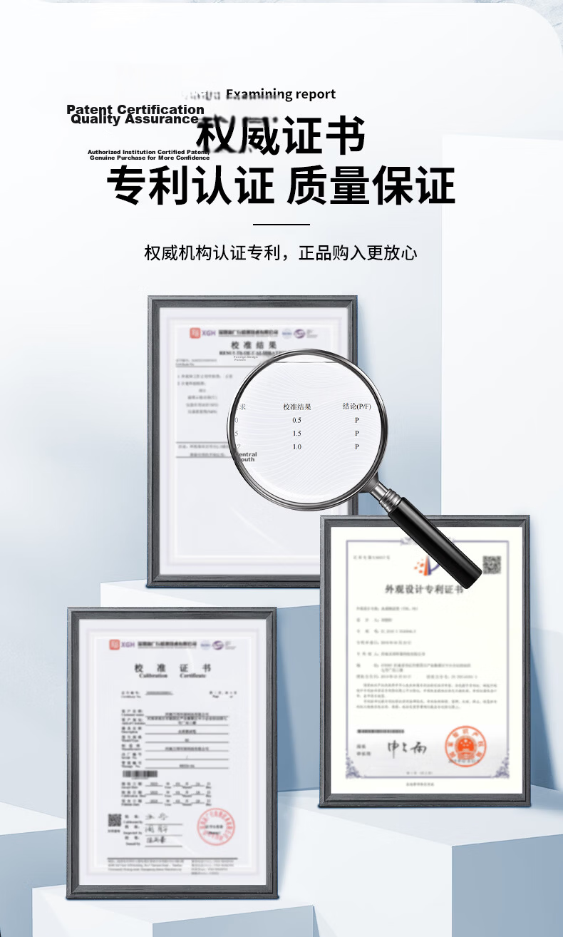 ZhuGu TDS Water Quality Tester Pen High-Precision Digital Display Household Pet 3-in-1 Impurity Purity Detector Pen 2
