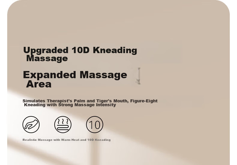 KONKA Cervical Massager Shoulder and Neck Massager Full Body Kneading Massage Heating Pad Practical Birthday Gift for Mom and Dad 6