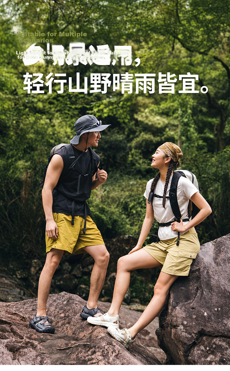 Naturehike Summer Women's Creek Shoes Beach Sandals Non-Slip Quick-Dry Water Shoes Adult Outdoor Hiking Creek Shoes Men 10