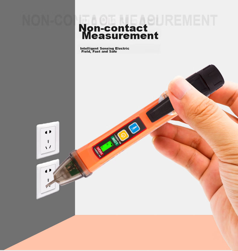 VICTOR Multifunctional Electrician's Test Pen for Home Wiring Inspection, Smart Induction Voltage Tester, Circuit Breakpoint Detector VC11S 4