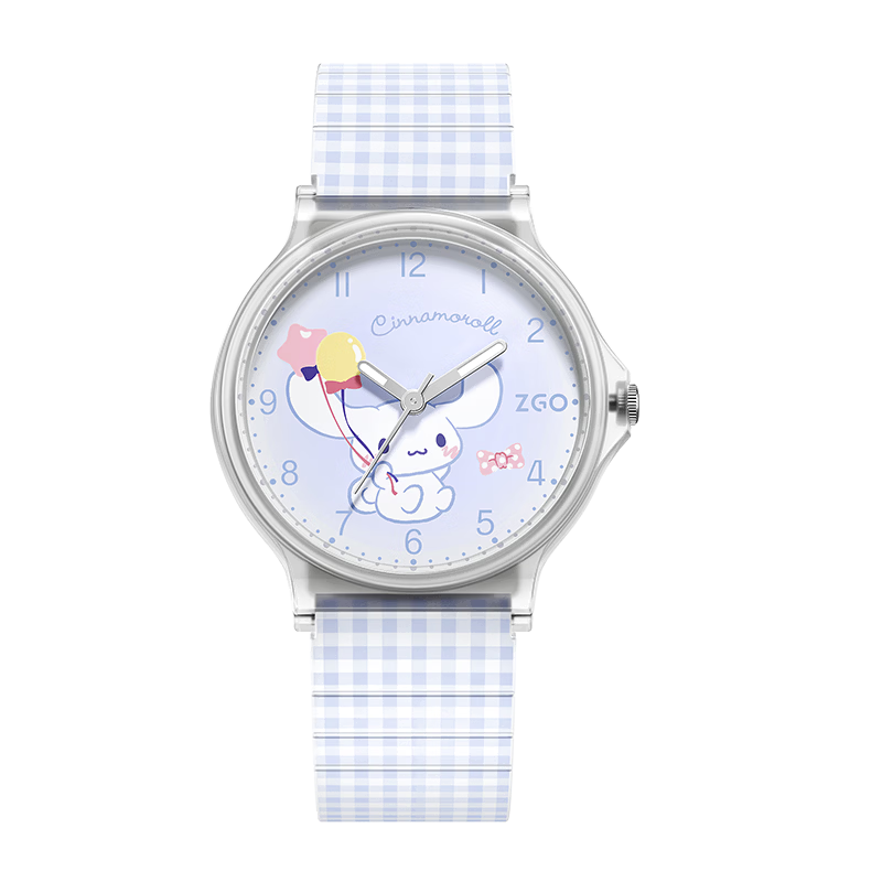 Hello Kitty Children's Watch for Girls Ages 6-12 Time-Only Exam Watch Children's Day Gift Cinnamoroll