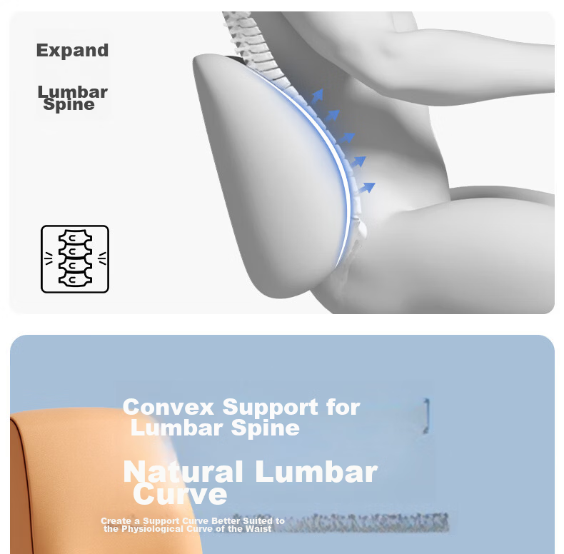 YOU CHE BANG Car Headrest and Lumbar Support Set Driving Waist Cushion Lumbar Support Neck Pillow Seat Backrest Cushion for Driver 8