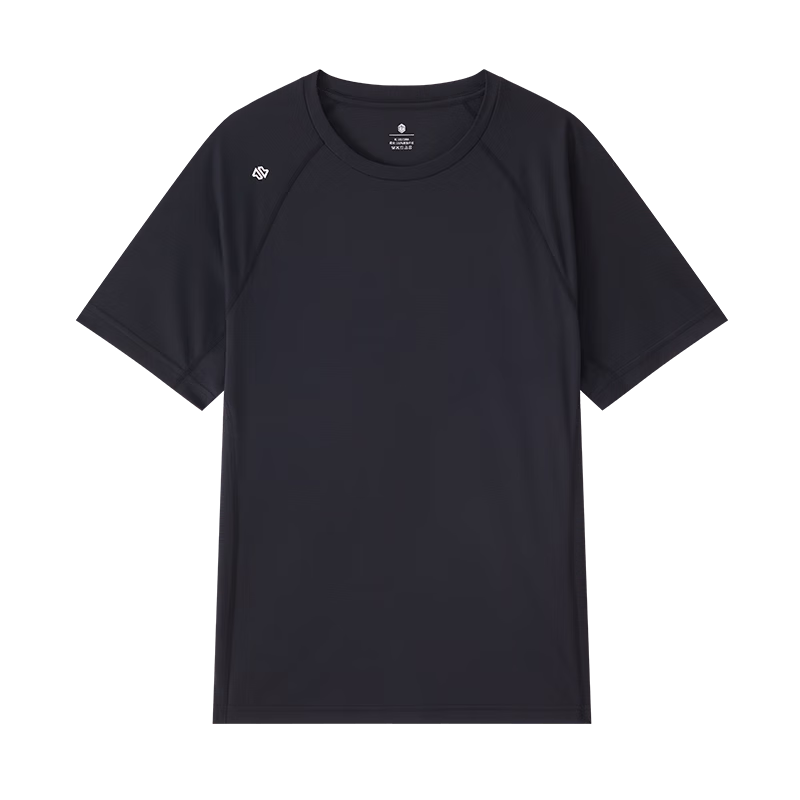 JD Jingzao Ultra-Light Quick-Dry Sports T-Shirt Summer Outdoor Running Fitness Short Sleeve Men's T-Shirt Denim Blue 2.0 2XL