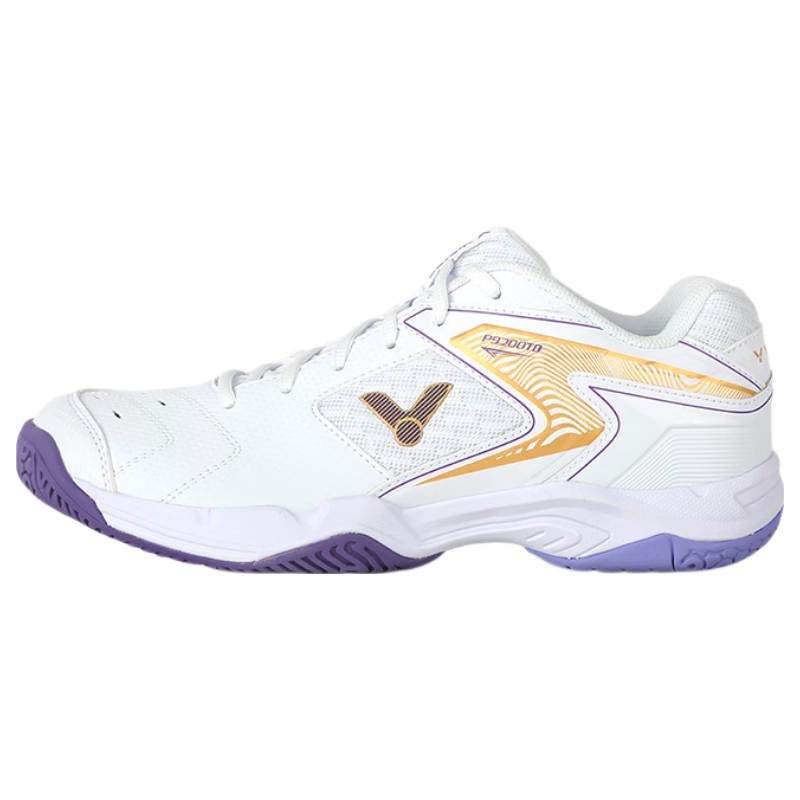 VICTOR Victory Badminton Shoes P9200TD Breathable Durable Shock Absorption All-Round Sports Shoes White Size 40 (255mm)