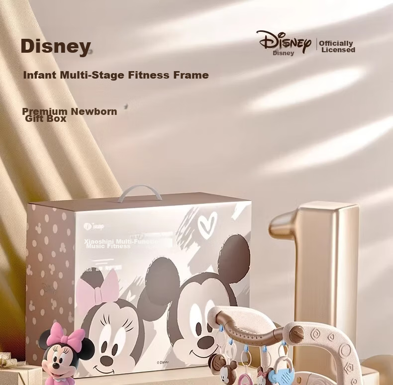 Disney Baby Activity Gym with Piano Foot Pedal Toy Practical Premium 0-12 Months Newborn Gift Box First Birthday Present 1