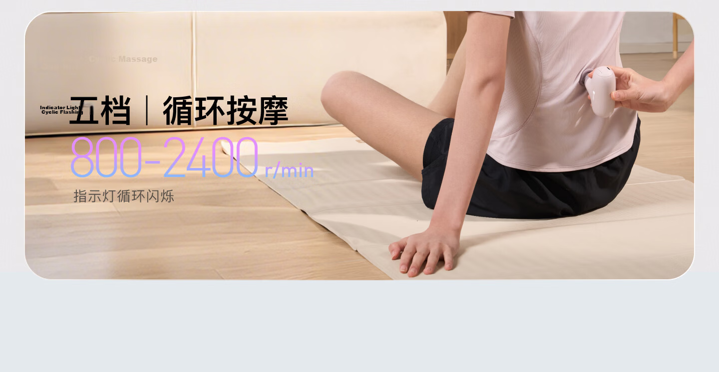 Keep G2 Air Muscle Relaxation Massage Gun with Heat Therapy for Shoulder, Neck, Back And Sports Muscle Relaxation - Vitality White 19