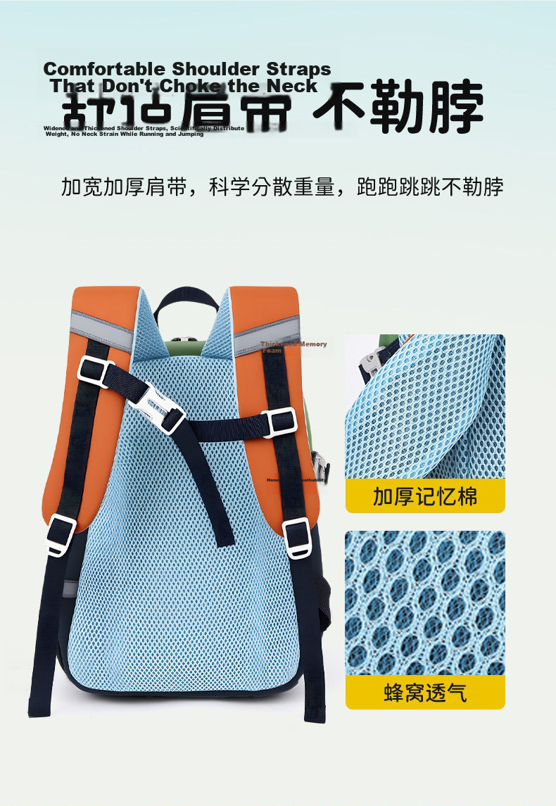 361° Backpack for Boys and Girls Kindergarten to Grade 3 Lightweight Outdoor Travel School Bag Shoulder Bag 9
