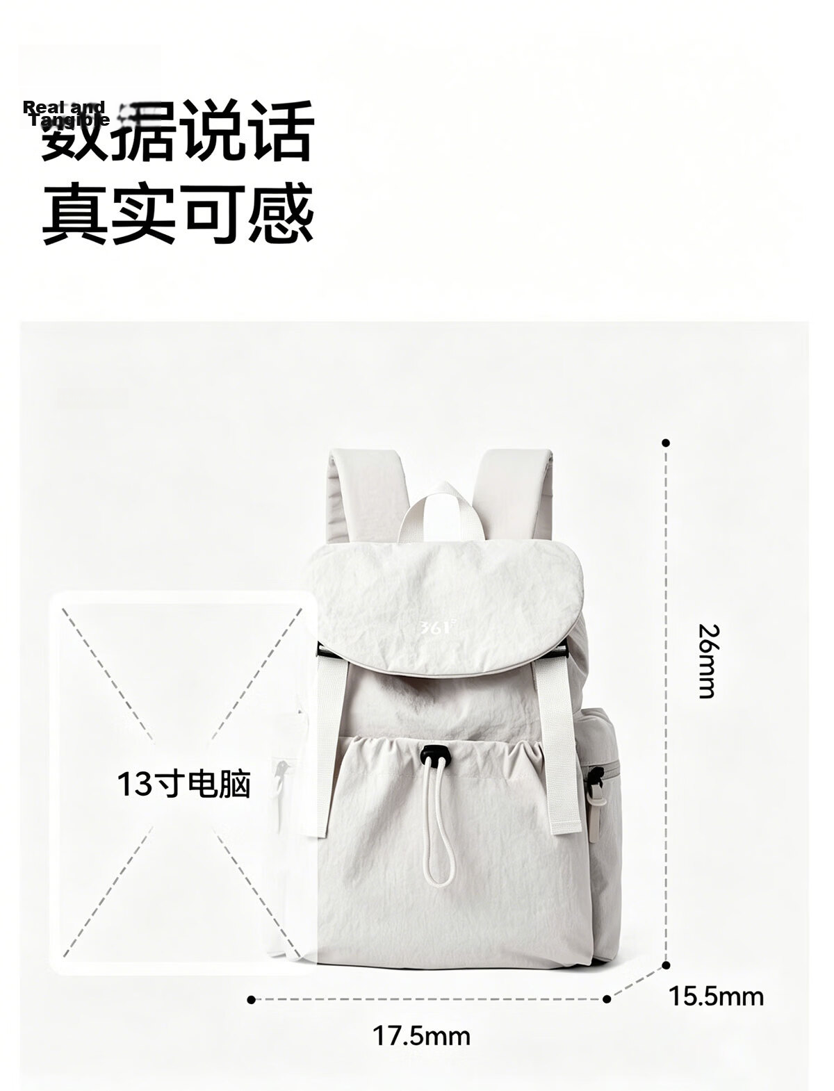 361° Women's Ultra-Light Commuter Backpack 2026 New Small Travel Casual College Student Bag 10