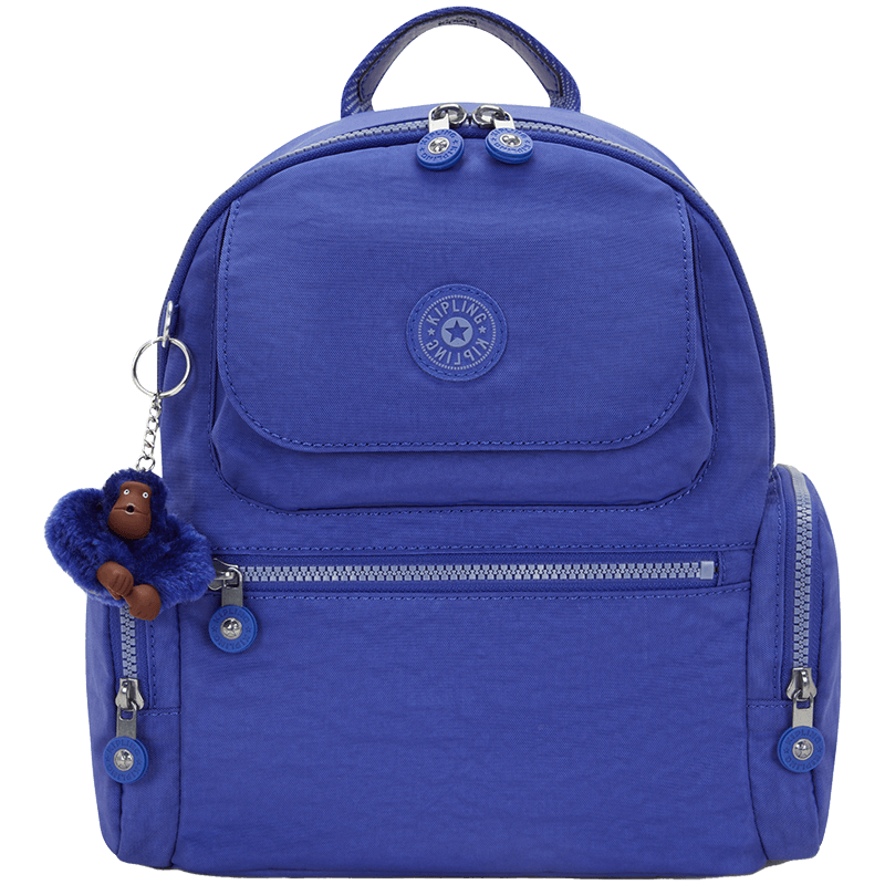 Kaipu Lin Lightweight Large Capacity Student Backpack Fashion Multi-Compartment Shoulder Bag MATTA Navy Blue WB Birthday Gift