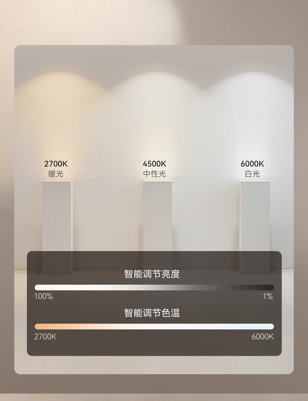 Yilai Smart LED Downlight M3 2.0 Full Spectrum LED Ceiling Recessed Corridor Spot Light 5