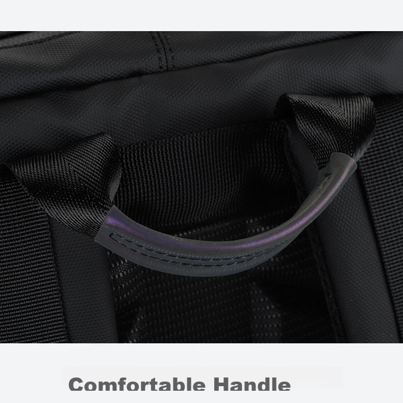 Edison Large Capacity Daily Commuter Travel Backpack Outdoor Motorcycle Riding Night Reflective Backpack W67-1 15
