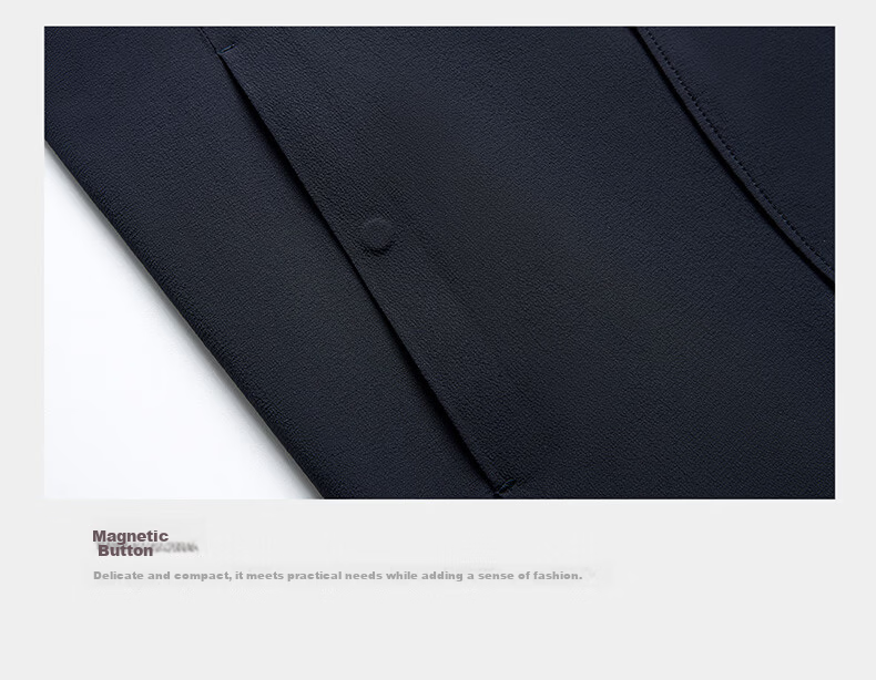 Shirt Lao Luo [Xinyue No.1] Machine Washable Bark Texture Wrinkle-Resistant Portable Business Travel Suit Jacket Single 251B0S513N 11