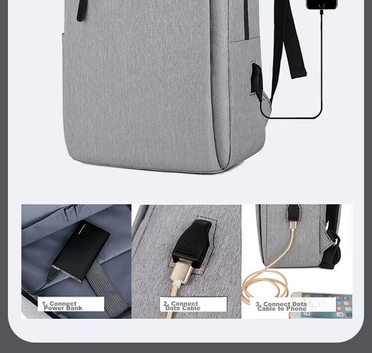 Right Away Men's Laptop Backpack 16-inch Business Travel Lightweight Commuter Bag 7