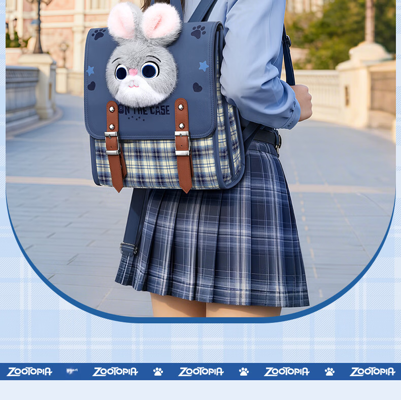 Disney Cute Judy Elementary School Backpack for Girls Grades 4-6 2026 New Model Birthday Gift for 10-12 Year Old Girls 2