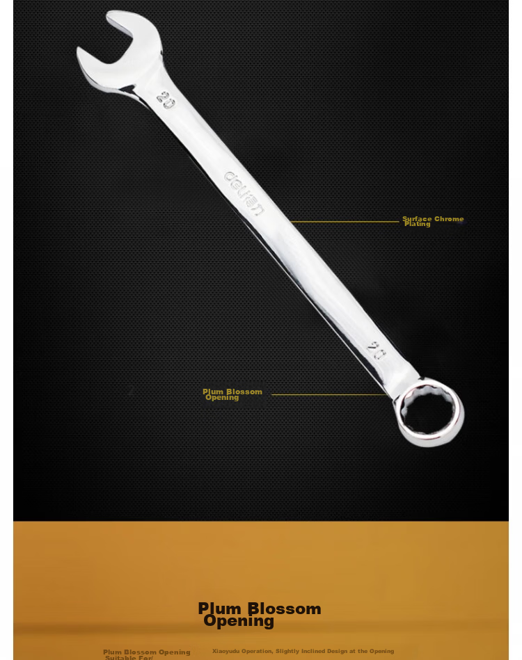 Deli Tool Mirror Double-Use Wrench 21mm DL130021 4
