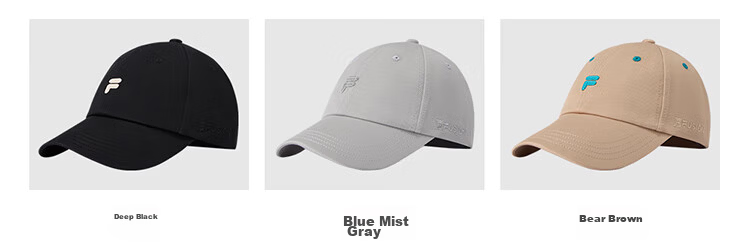 FILA FUSION FILA Trendy Couple Baseball Cap Autumn Casual Sunshade Sports Hat 2