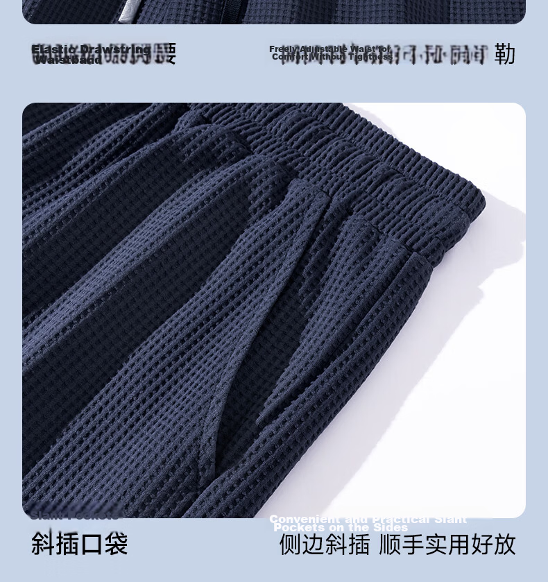 Warrior Men's Casual Shorts Summer New Ice Silk Quick-Dry Sports Five-Point Pants Men's Outdoor Mid-Length Shorts Black L 26