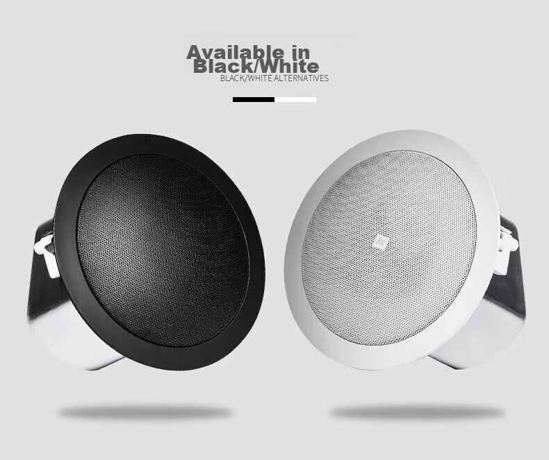 JBL Control12C/T Ceiling Speaker Set with Enclosure Background Music Conference Room Public Address Ceiling Speakers Bluetooth Amplifier 2 Ceiling Speakers with Five-Zone Amplifier Gift 11