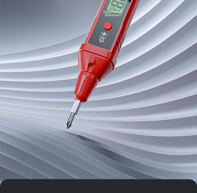Delixi Electric Tester 2897 Smart Voltage Detector Multifunction Wire Breakage Tester Digital Induction Electrician Test Pen 2