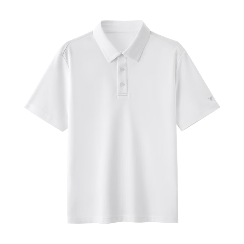 MuzhibaixiaoT [Bingyu POLO Shirt] Cool-Feeling Antibacterial Short-Sleeve Polo Shirt for Men And Women, Summer Business Casual, Bright White, 4XL
