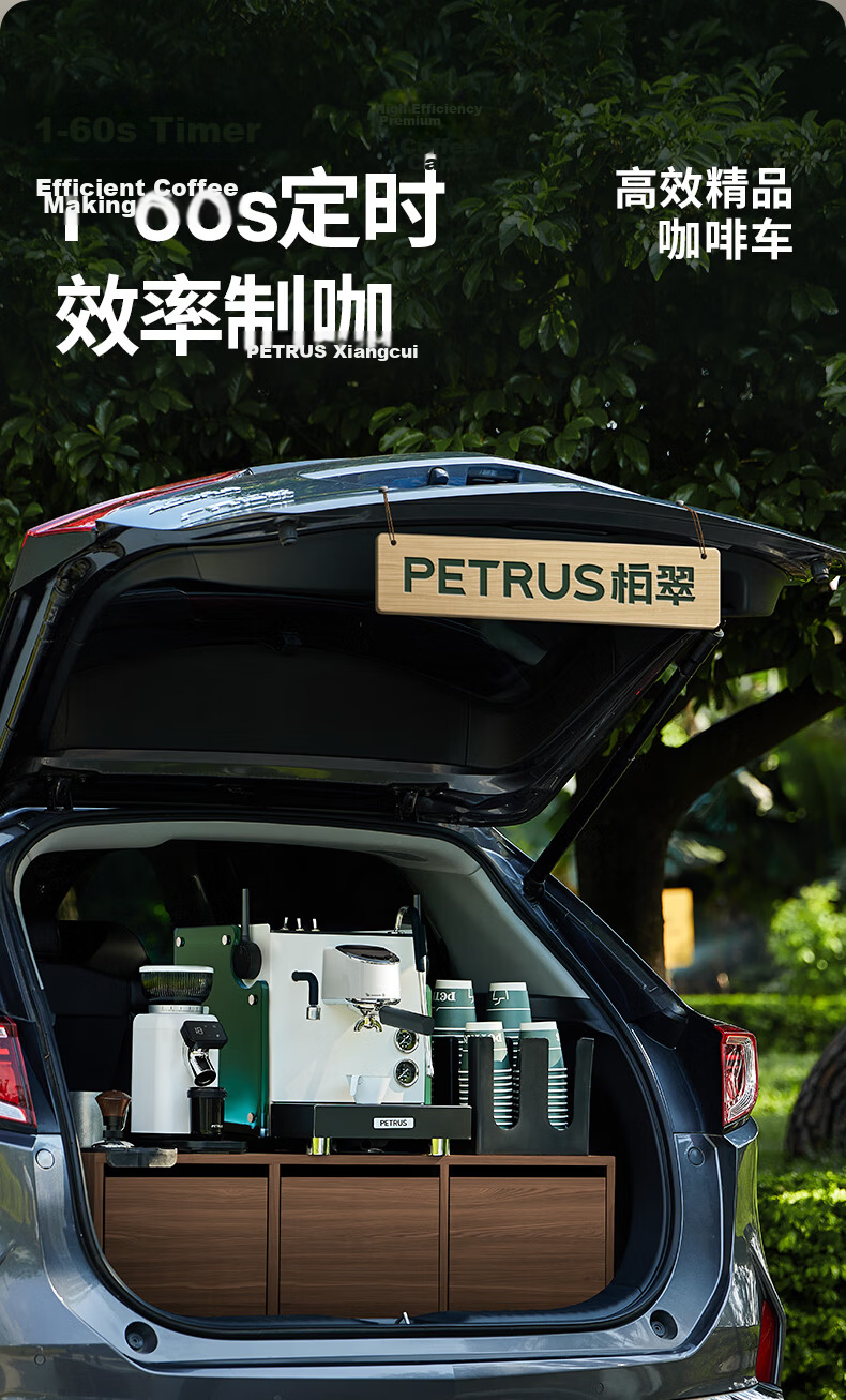 Petrus Fully Automatic Electric Coffee Grinder Home Small Italian Espresso Coffee Mill PE3788 13