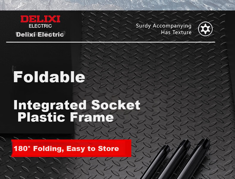 Delixi Electric Hex Key Wrench Set Hardware Repair Tools Hex Screwdriver S2 Steel 9-Piece Extended Flat/Ball Head 18