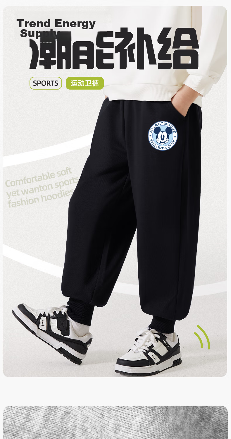 Disney Boys' Sportswear Set 2026 Autumn New Stylish Cool Kids' Fall Outfit Boys' Sportswear 13