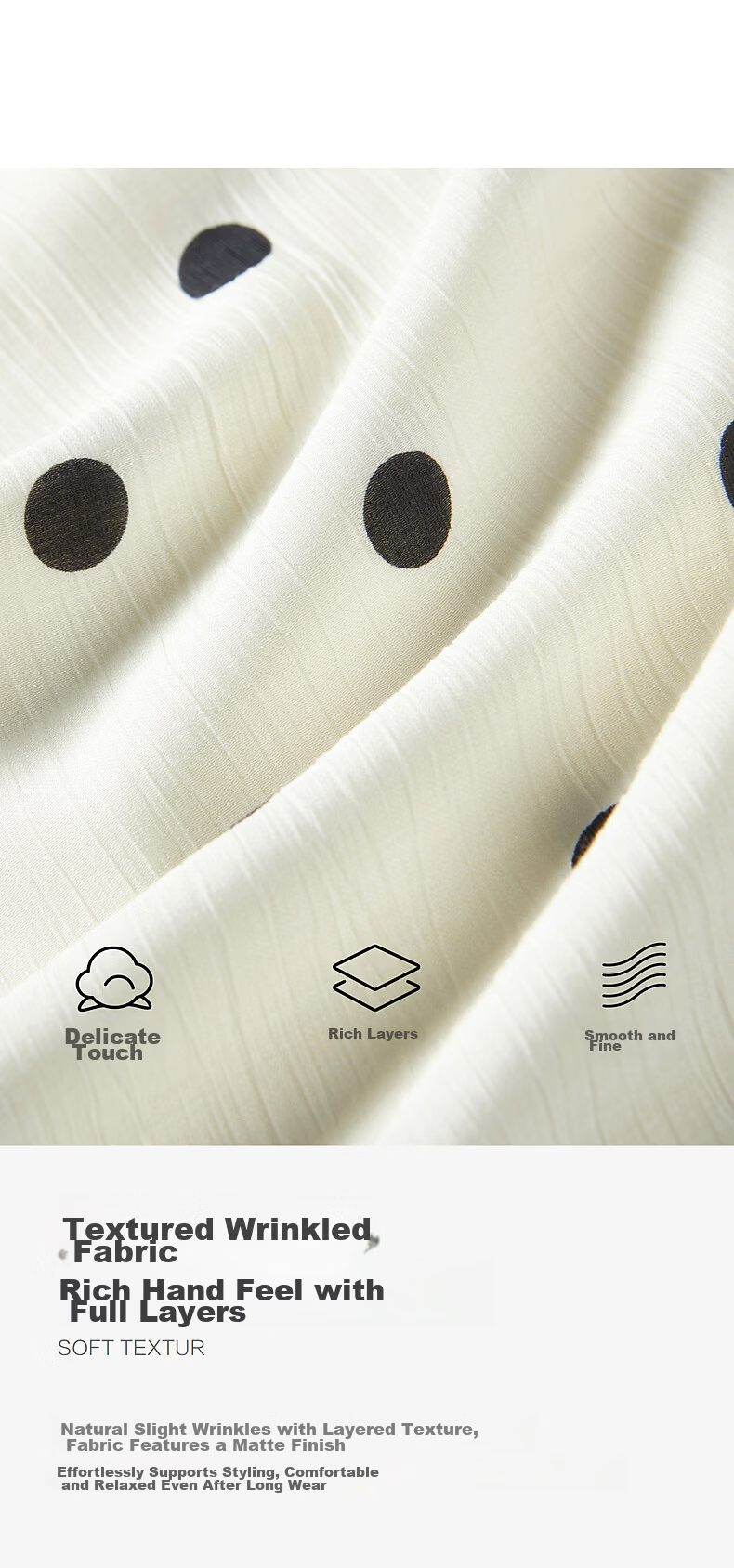 Peacebird Women's Dress [Polka Dot Muse] Long Sleeveless Beach Vacation Dress White L 10