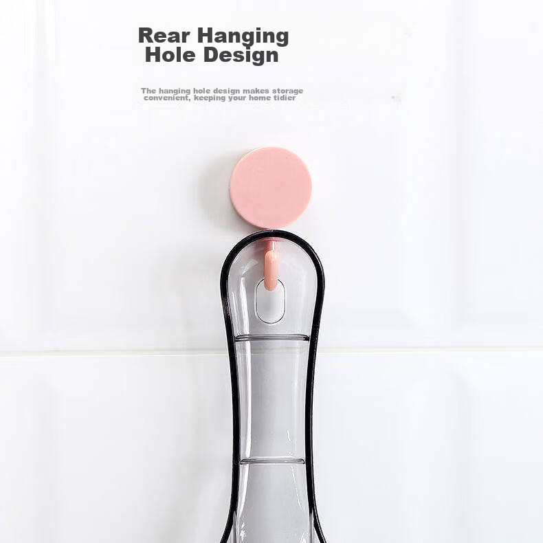 Jiebi Plastic Kitchen Water Ladle Deepened Thickened Long Handle Household Water Scoop Single Pack 4