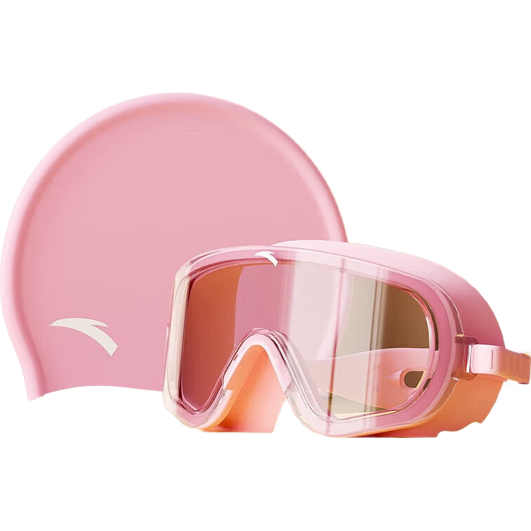 ANTA Kids Large Frame Swimming Goggles Unisex Waterproof Anti-Fog Swim Training Gear