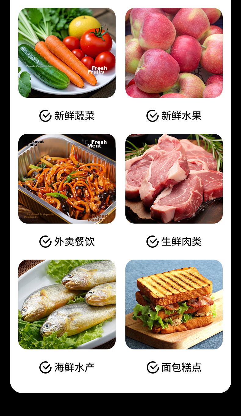 Elegant Lanpin Commercial Large Thickened Cling Film Machine Supermarket Stall Fruit Shop Packaging Sealing Machine Fresh Takeout Soup Packaging Canteen Packaging Cling Film Cutter 16