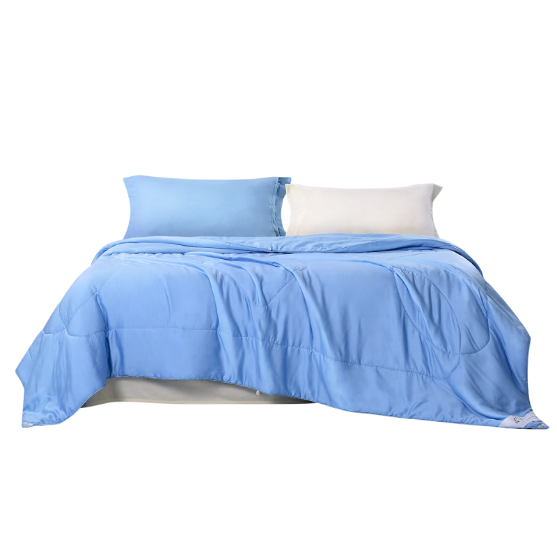Fuanna Cooling Quilt 60S Tencel Summer Quilt Machine Washable Naked Sleep Air Conditioning Quilt Core Double Summer Quilt 230x229cm