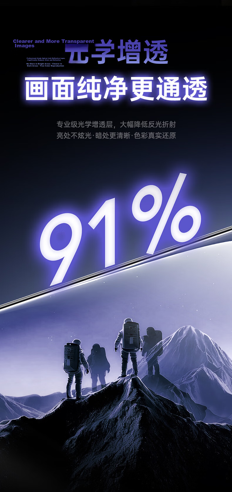 ESR Huawei PuraXMax Tempered Glass Screen Protector Full Coverage Anti-Fingerprint Drop-Proof Explosion-Proof Scratch-Resistant Full Screen Protective Film for PuraXMax Collector Edition 8