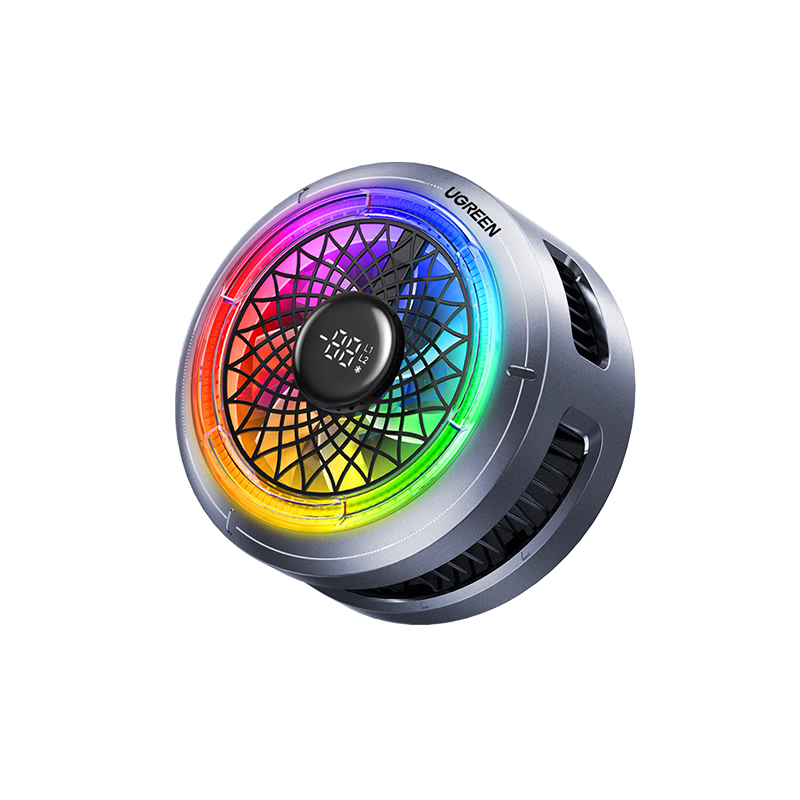 UGREEN Magnetic Mobile Phone Cooler Clip Semiconductor Cooling Low Noise for Apple Android Huawei Xiaomi iPad Tablet Gaming Live Streaming