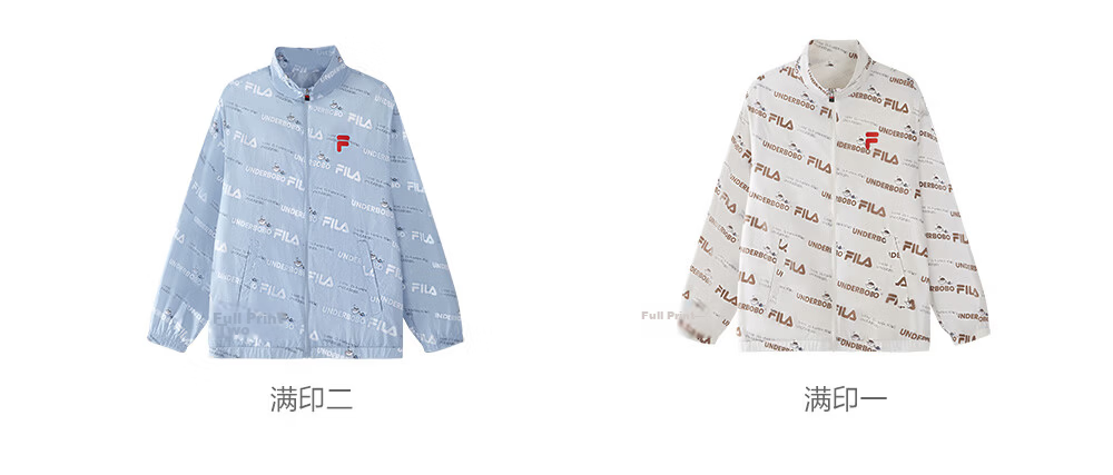 FILA x BOBO Kids All-Over Print Sun Protection Jacket 2026 Summer Boys and Girls Skin Jacket 25
