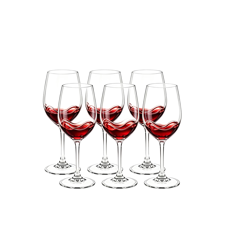 Myhobby Luxury High-End Home Crystal Wine Glass Set with Decanter for Hotel and Restaurant Use
