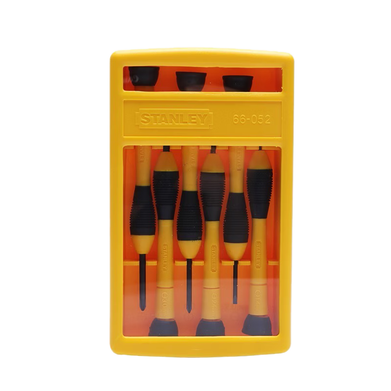 STANLEY 6-Piece Precision Screwdriver Set Flathead Phillips Mobile Phone Repair Tool 66-052